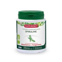 Espirulina ecológica 120 cápsulas Superdiet