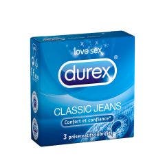 Preservativos X3 Classic X3 Jeans Durex