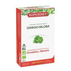 Ginkgo Biloba Circulacion 20 Ampollas 300ml Superdiet