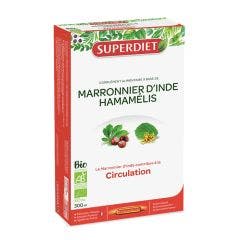 Circulacion 20 Ampollas Castano De Indias Hamamelis 15ml Superdiet