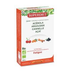 Quatuor Antifatiga Bio 20 Ampollas X 15 ml Superdiet