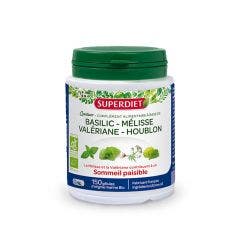Quatuor Sommeil Paisible Melisse Bio 150 Gelules Superdiet