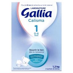 Calisma 1 Leche en Polvo 0-6 Meses 2x600g Gallia