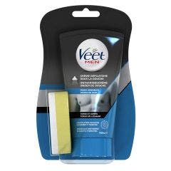 Crema Depilatoria Corporal y Torso Men Piel sensible 150 ml Veet