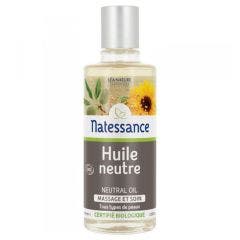 Huile Neutre Bio Huile Pure Massage Et Soin 100ml Natessance