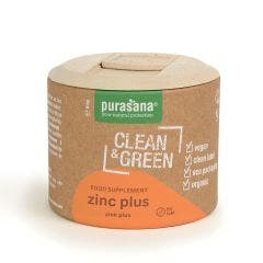 Zinc Plus 60 Comprimidos Clean & Green Purasana