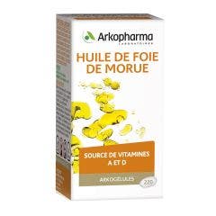 Aceite de hígado de bacalao 220 Cápsulas Arkogélules Arkopharma