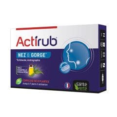 Nariz y Garganta 15 Comprimidos ActiRub Sante Verte