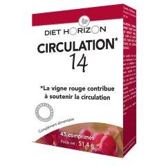 Circulacion 14 - 45 Comprimidos 45 Comprimes Diet Horizon