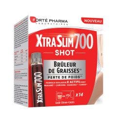 Xtraslim 700 Shot 14 Shots Quemagrasas 350ml Forté Pharma