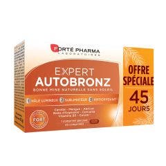 Expert Autobronz 45 Capsules Solaire 45 Cápsulas Expert AutoBronz Forté Pharma