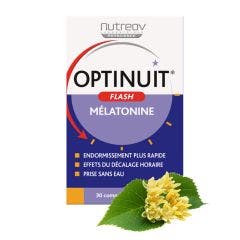 Flash Melatonina 30 Comprimidos Nutreov