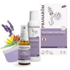 Tratamiento Antipiojos 2 En 1 Trata y Lava Bio 155ml Aromapoux Pranarôm
