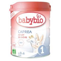 Caprea 1 Leche en Polvo Ecológica 0-6 Meses 800g Babybio