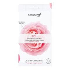 Mascarilla facial calmante con extractos naturales de Rosa 20 ml Eco Secret