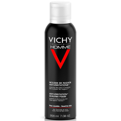 Espuma De Afeitar Antiirritaciones Vitamina C Pieles Sensibles Hombre 200ml Homme Peaux Sensibles Vichy