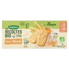 Mon Premier Biscuit Bio Les Recoltes Bio 150g Blédina