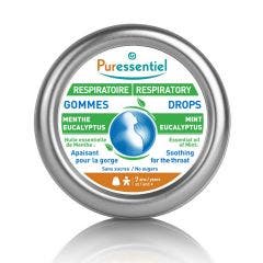 Gominolas Suavizantes Garganta Respiracion 45g Respiratoire Puressentiel