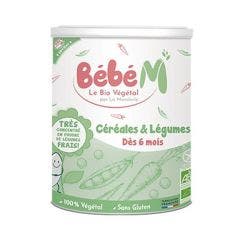 Cereales Et Legumes Bio Des 6 Mois Bebe M 400g Bébé M Des 6 Mois La Mandorle