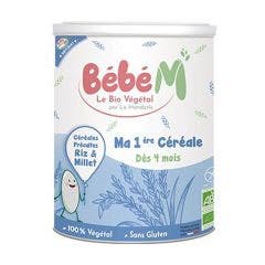 Ma Premiere Cereale Bio Des 4 Mois Bebe M 400g Bébé M Dès Mois La Mandorle