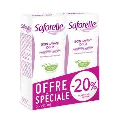 Cuidado limpiador suave pieles sensibles 2x250ml Saforelle