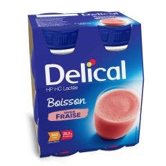Boisson Hyperprotidique Hypercalorique Lactee 4x200ml Delical