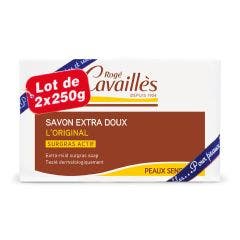 Savon Extra-doux 2x250g Surgras Actif Rogé Cavaillès