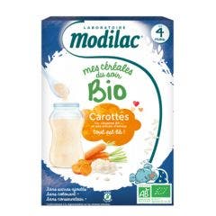 Mes Cereales Du Soir Carotte Bio Des 4 Mois 250g Dès 4 mois Modilac