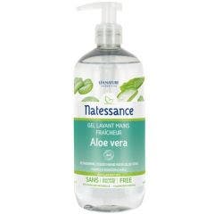 Gel de manos refrescante aloe vera bio 500ml Natessance