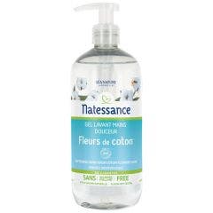 Gel de manos flor de algodón bio 500ml Natessance