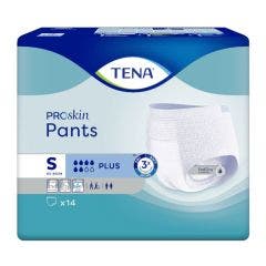 Pantalones absorbentes para la incontinencia urinaria Talla S X14 Proskin plus Pants Plus Size S Tena