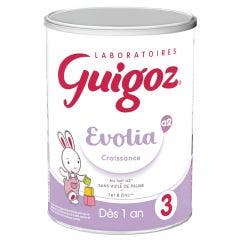 Evolia A2 Lait En Poudre Croissance Des 1 An Des 3 Ans 800g Dès 1 an Guigoz
