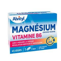 Vital Magnesio Vitamina B6 45 Comprimidos 45 Comprimes Alvityl
