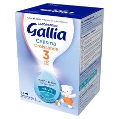 Leche De Crecimiento En Polvo 12 Meses A 3 Años 3 Calisma Sobres 2X600g Gallia