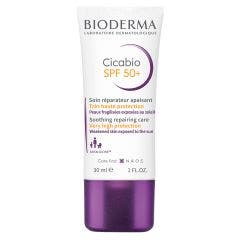 Tratamiento Reparador Calmante Spf50+ 30ml Cicabio Piel debilitada expuesta al sol Bioderma