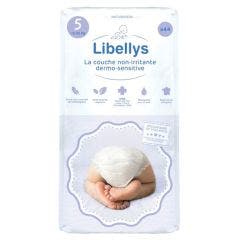 Couches non-irritantes dermo-sensitive x44 Taille 5 De 12 à 25Kg Libellys