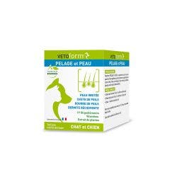 Complemento alimenticio para el pelo y la piel 100g Chien et Chat Vetoform