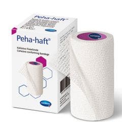 Bande cohésive 8cmx4m x1 Peha Haft Sans latex Hartmann
