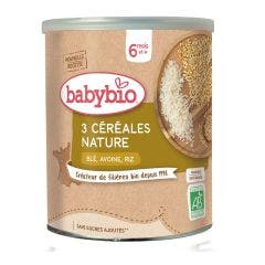 Cereales naturales Nature&amp;Bio 220g 6 meses o más Babybio