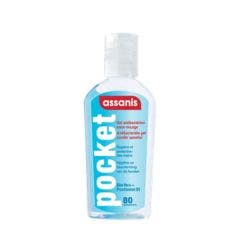 Gel hidroalcohólico sin aclarado 100ml Pocket Classic Assanis