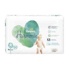 Couches Taille 4 x66 Harmonie 9 à 14kg Pampers