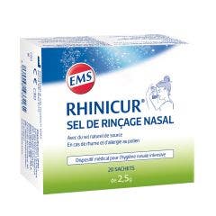 Sel De Rincage Nasal X20 Sachets de 2,5g Rhinicur