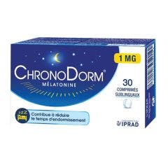 Melatonine 1mg 30 Comprimes sublinguaux Chronodorm