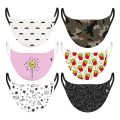 Mascarilla de Tela Lavable 4-6 ans Podevache