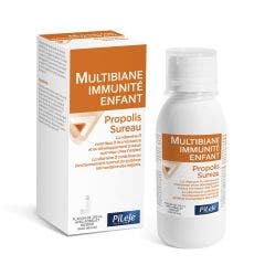Multibiane Inmunidad Infantil Propoleo Sauco - Frasco con Vaso Dosificador 150ml Multibiane Pileje