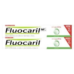 Dentifrice Bi-fluore Menthe 2x75ml Fluocaril