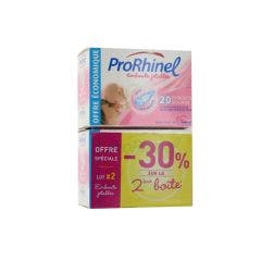 Boquillas flexibles desechables 2x20 Suave e higiénico Prorhinel
