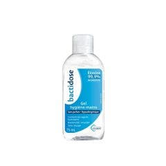 Gel hidroalcohólico 75ml Bactidose