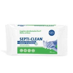 Toallitas desinfectantes x70 Septi-Clean Tamaño de la familia Gifrer