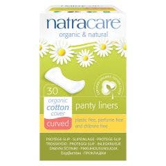 Protege-slips Curved Boite De 30 Natracare